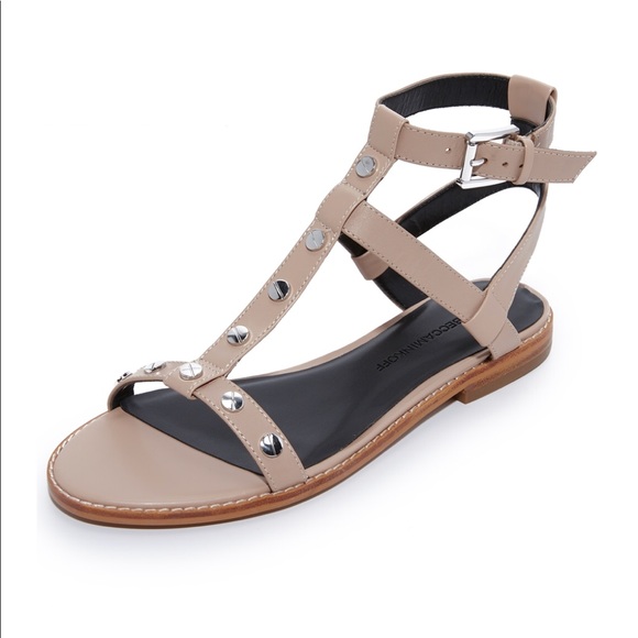 rebecca minkoff studded sandals